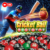 Cricket Ball Roulette gameph live casino
